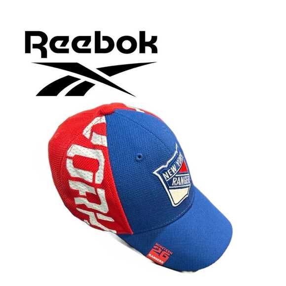 Reebok New York Rangers Draft Structured Center Ice Hat - Picture 5 of 5